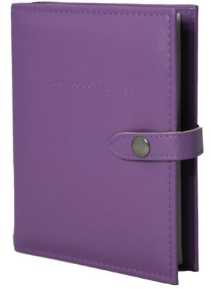 The Little Book of Earrings Purple A Book for keeping your earrings safe!