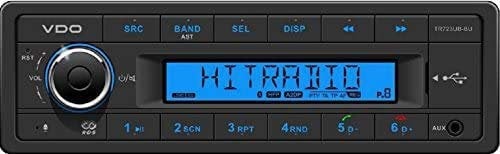 VDO 24 Volt Bluetooth LKW Radio, RDS-Tuner, MP3, WMA, USB, Truck & Bus, 24V TR723UB-BU