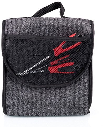Ferocity Kofferraumtasche mit Klett (haftet an Kofferraum) Organizer Werkzeugtasche 26 x 16 x 26 cm [014]