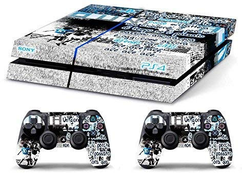 Skin Compatibile per PS4 OLD HD - -Cover Adesiva limited edition (Napoli Un Giorno All'Improvviso)