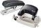 Leitz 50580095 Locher Klein NeXXt, 10 Blatt, schwarz + Leitz Nexxt Series Mini Heftgerät (10 Blatt) schwarz Bundle