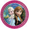 Disney 82499, Piatti Carta Disney Frozen, 23 cm, Multicolore, 8 Pezzi