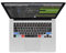 KB Covers Logic Pro X QWERTY Keyboard Case for 13 inch MacBook Air Pro Keyboard Transparent