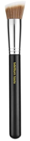 Bdellium Tools Professional Makeup Brush Maestro Series - Duet Fiber Slanted Kabuki 954