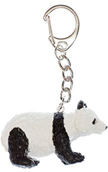 Miniblings ours panda panda porte-clefs Ours en peluche Zoo - bijoux à la mode main I I Pendentif trousseau de clés Porte-clef