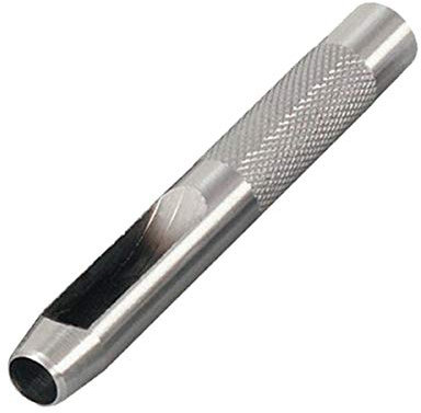 Trimming Shop 15mm Steel Hollow Punch Leather Hole Puncher for Piercing Holes in Leather, Paper, Plastic, Rubber, and Vinyl - Easy, Secure Grip - Precise, Clean Cut