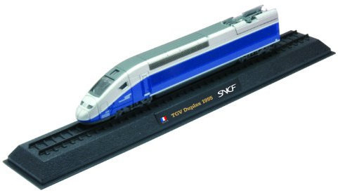TGV Duplex SNCF - 1995 diecast 1:160 Scale Locomotive Model (Amercom LN-38)