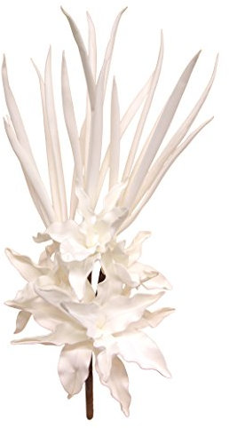 Flair Flower Soft-Blumenarrangement Kunststoff, weiß, 77 x 28 x 18 cm