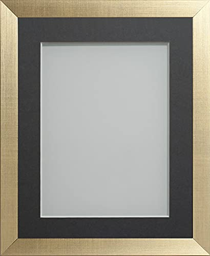 Frame Company Simpson Gold 20x16 Frame with Grey Mount for 15x10