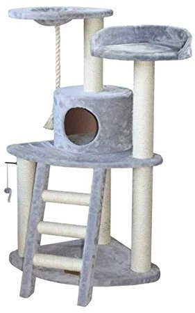 Europet Bernina 431-429242 Katzenkratzbaum Classic-Tree Catar, Grey