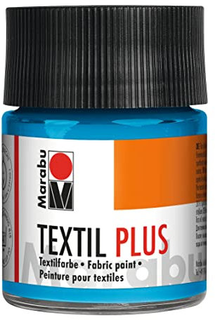 Marabu Textil plus Hellblau 090, 50 ml