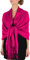 Sakkas 70 X 28 Paisley Selbst-Design Schal/Wrap/Stola - Fuscia