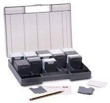Ap 35mm Slide Storage Box. Simple Rectangular Slide-closure Box