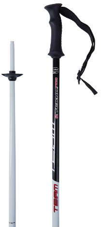 TECNOPRO Skistock Team jr., schw/weiss/rot,95