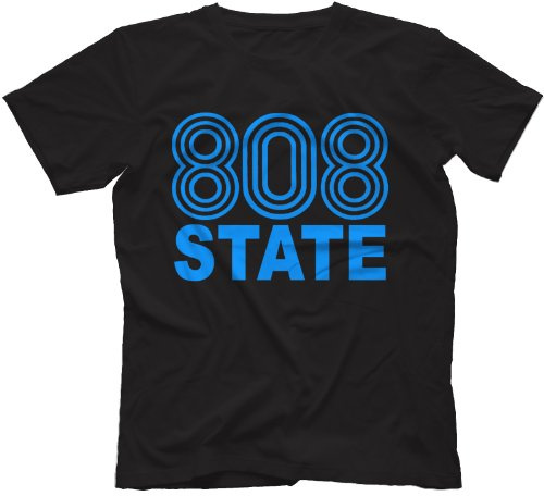 Robot Rave 808 State T-Shirt Black X-Large