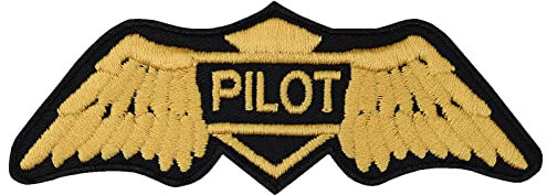 Piloten Aufnäher - Golden Wings US Air Force - Pilot - Luftwaffe - Flieger