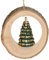 Rudolphs Schatzkiste Christbaumschmuck mit Ringelbäumchen Gold/grün Weihnachtsbaumschmuck Ø 4cm NEU Christbaum Weihnachtsbaum Baumbehang Baumschmuck Weihnachtsschmuck Baum Dekoration Seiffen