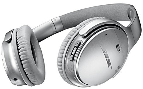 Bose QuietComfort 35 - Auriculares inalámbricos (reducción de Ruido, Bluetooth), Color Plata