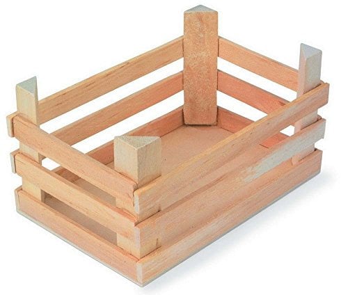 small foot Kisten natur, aus Holz, 3er Set, ca. 18 x 12 x 10 cm, Ideal zur Aufbewahrung oder Dekoration, 1807
