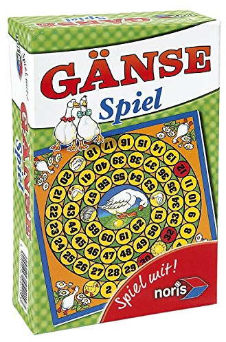 Noris 606094214 - Gänsespiel, Reise- und Mitbringspiel