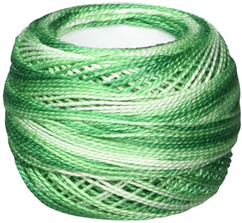 DMC 116 8-125 Pearl Cotton Thread Balls, Green, Size 8