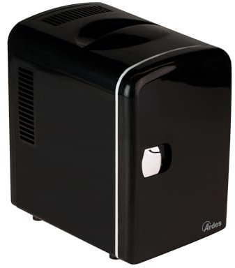 ARDES AR5I04 Mini Nevera Eléctrica Portátil 4L - Nevera Pequeña para Coche, Oficina, Hogar y Camping - Color Negro