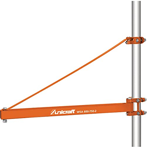 Unicraft Wand-Schwenkarm WSA 600-750-2 (Tragkraft 600 kg, passend u.a. für Elektro-Seilzüge der Serie MES)