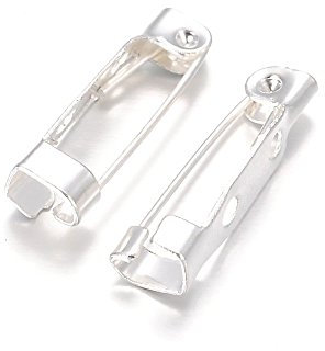 Accessoires création Broche épingle création Bijoux 30mm 10 pièces Argenté