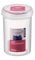LocknLock Round 330ml Food Storage Containers with Lids - Airtight & Watertight, Microwave & Dishwasher Safe Food Containers with Twist Lids (77 x 114mm)