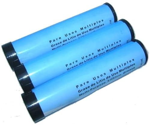 Lot de 3 Cartouches de Graisse recharges 85gr pour Pompe à Graisse de 200cc