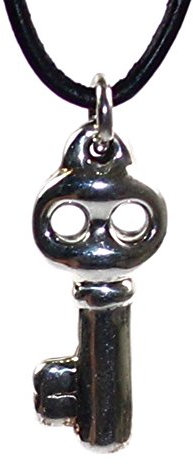 budawi® Schlüssel Anhänger 925 Silber | Kettenanhänger Schlüssel Motiv | Silberschmuck
