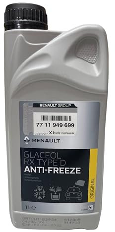 Original Renault Frostschutz Kühlerfrostschutz 1 Liter Glaceol RX Type D Grün