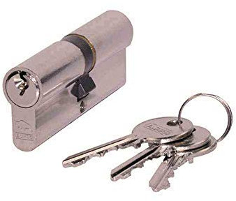 ABUS Profil-Zylinder Silber