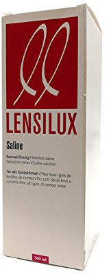 LENSILUX Saline Kochsalzlösung 360 ml