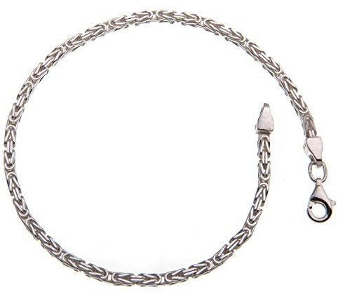Königskette Armband - 2,2mm Breite - Länge 16cm - echt 925 Silber
