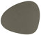 LindDNA Tischset Curve aus recyceltem Nupo Leder in der Farbe Army Green mit Einer Größe von 37x44cm, 982472
