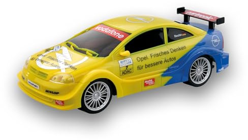 Cartronic Typ Opel Astra V8, Start No. 7 (Maßstab 1:24) - Slotcar Rennauto mit beleuchteten Frontscheinwerfern 124 Auto-Rennbahnen - für Kinder ab 6 Jahren