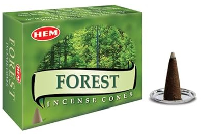 FOREST von HEM 12x 10 Räucher-KEGEL BIG PACK Incense Cones