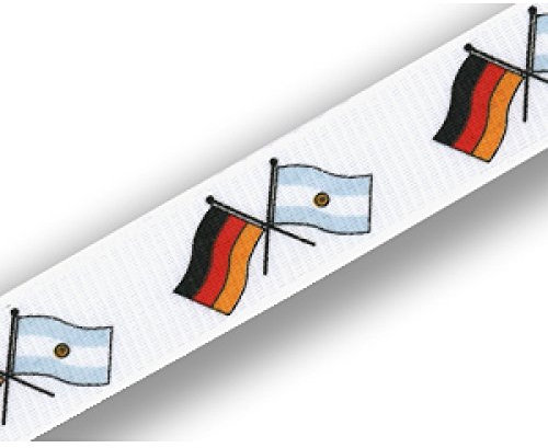 Everflag Schlüsselband : Deutschland-Argentinien