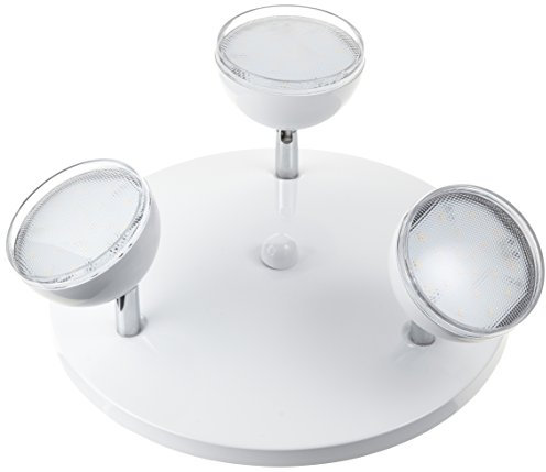 Trio Leuchten LED-Rondell in Kunststoff weiß glänzend 872830301