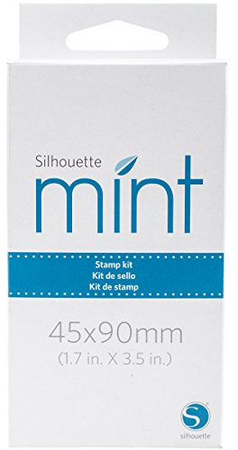 Silhouette America Silhouette Mint Stempelkit 45 mm x 90 mm, Gummi, Mehrfarbig, XX-Large