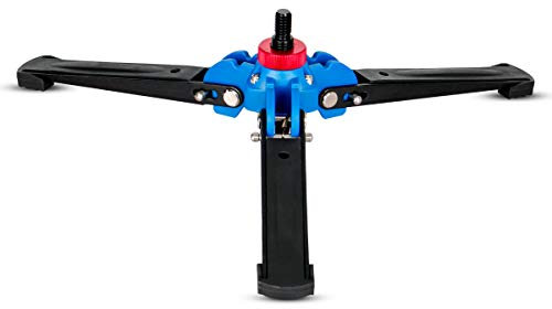 Koolehaoda Mini Tripod,Universal 3 Legs Monopod Base Stand Unipod Support with 3/8 Screw for Monopods Ballhead - A2