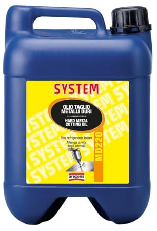 AREXONS SYSTEM MD 220 - OLIO DA TAGLIO METALLI DURI 5 LITRI - COD. 4220