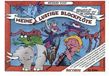 Meine lustige Blockflöte - Bd. 1, Sopranblockflöte, deutsch