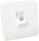 Mk K3525WHI 1-Gang F-Type Satellite Socket