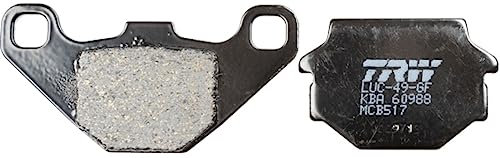 TRW MCB517 Organic Allround Bremsbelagsatz für MALAGUTI F-10 1992 - Vorderachse und andere Motorräder