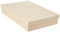 Décopatch BT032O - Schachtel / Box aus Pappmaché zum Verzieren, Format DIN A4 22X32X5,5 cm, Kartonbraun, 1 Stück