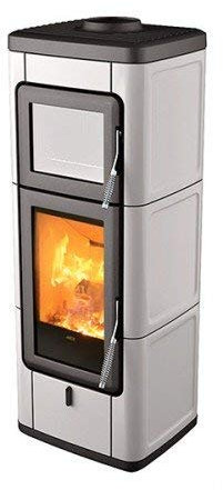 MCZ Sava raumluftunabhaengiger camino 7 KW scheit Forno a Legna Forno Forno a Legna Sava 7 Bianco