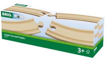 BRIO World - 1/1 Gebogene Gleise (E)