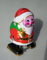 Walter & Prediger Blech-Weihnachtsmann - Metallischer Weihnachtsmann - Sammlerfigur - Schlüsselantrieb - 7,5 x 4 x 4 cm